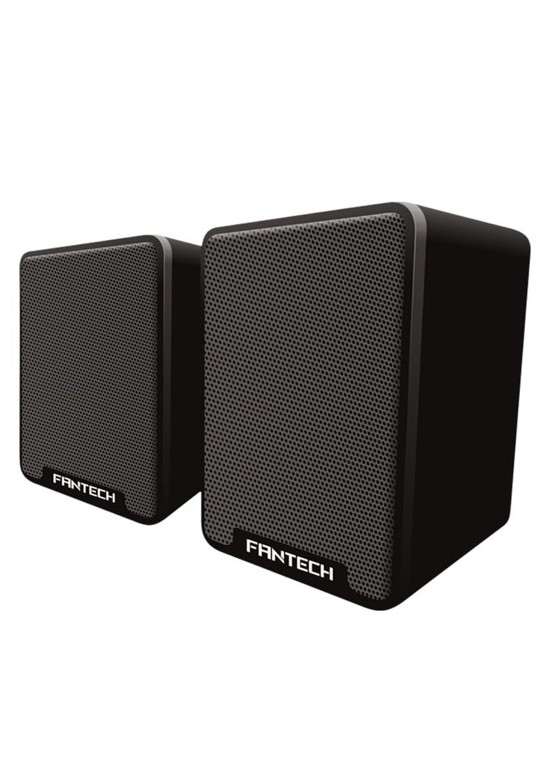 FANTECH - Gaming Speaker GS733 , USB Speakers  3.5mm Plug , Black , used in computer, phone, tablet and other music player device - Image 1