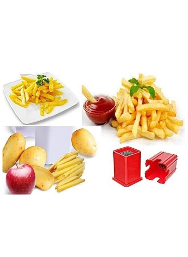 قطاعة البطاطس المقلية الفرنسية، قطاعة طبيعية سريعة لتقطيع الخضروات اداة تقطيع البطاطس - Image 3