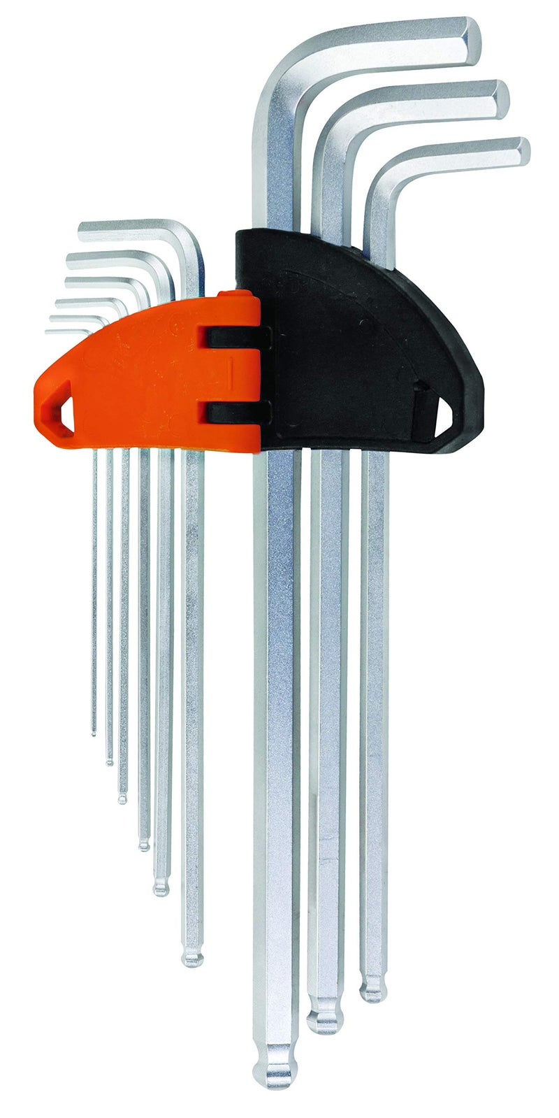 Groz 36103 ALLENKEY, METRIC 1.5MM - 10MM, BALL END, 9 PC SET, - Image 1