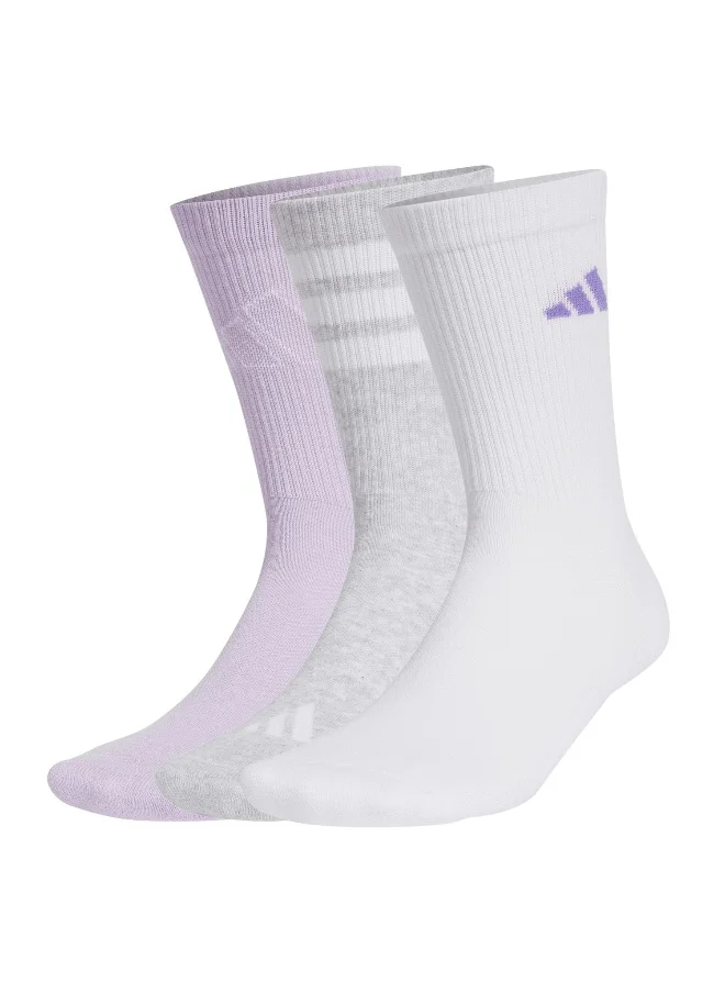 اديداس adidas logo pack 3pp unisex crew socks