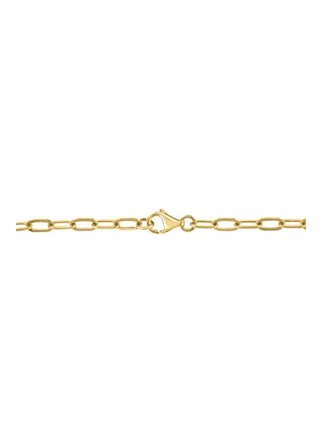 Effy ENY - 14K Goldplated Sterling Silver and 0.24 TCW Diamond Lock Pendant Necklace for Women One Size - Image 1