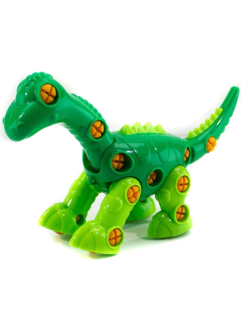 Erzi - Educational Toy Dinosaur Disassemble Dinosaur Green - Image 1
