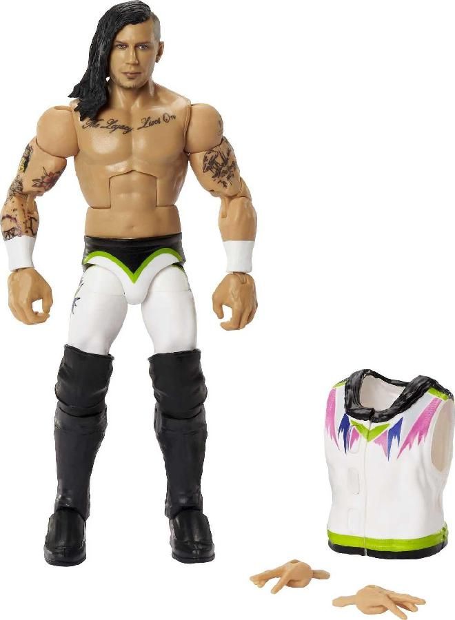 WWE Nash Carter Elite Collection Action Figure, 6-inch Posable Collectible Gift for WWE Fans Ages 8 Years Old & Up - Image 1