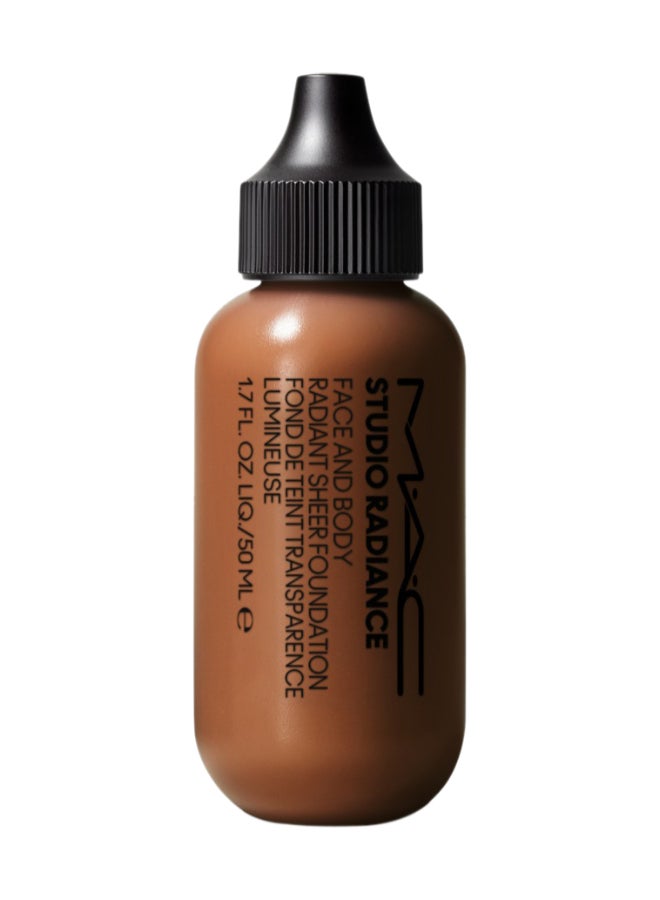 MAC Cosmetics Studio Radiance Face and Body Radiant Sheer Foundation - N6 - Image 1