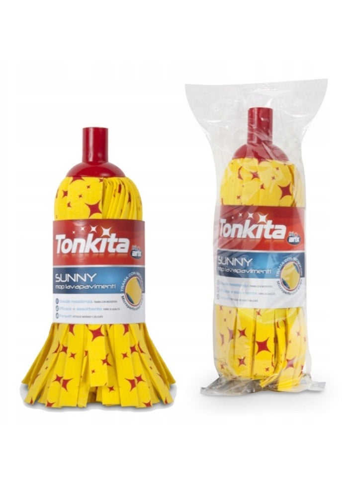 Tonkita Tonkita Sunny Soft Floorwashing Mop: Superior Cleaning for Delicate Surfaces  - Image 2