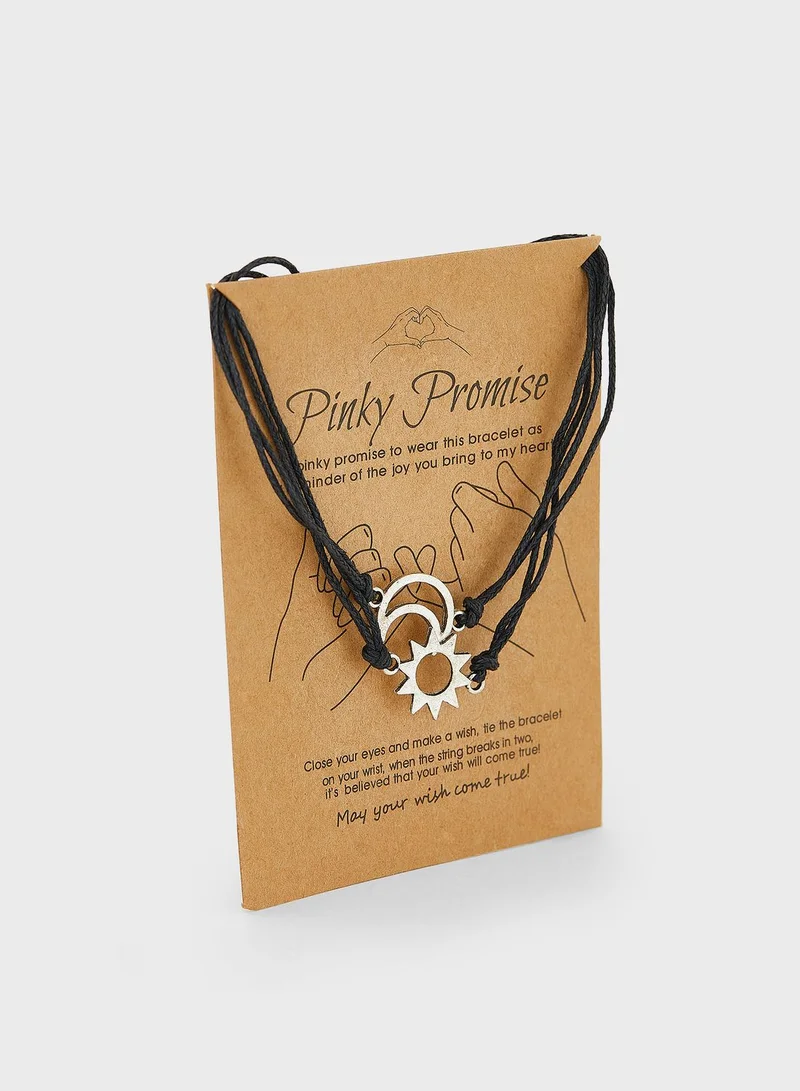 Ginger 2 Pack Celestial Wish Bracelet Set On Card