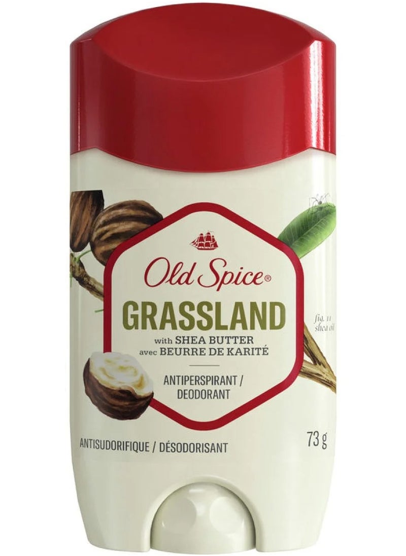 Old Spice Fresh Collection Invisible Solid Grassland w/Shea Butter 73g 