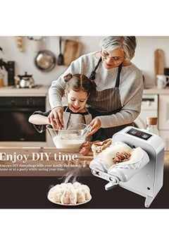 Generic Electric dumpling machine, household automatic dumpling machine mold, dumpling machine automatic dumpling press, three-speed mode kitchen DIY dumpling machine press, green  - Image 5