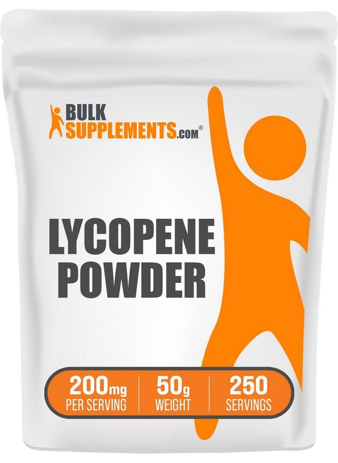 بالك سابلمنتس مسحوق الليكوبين من BulkSupplements.com - مكمل الليكوبين، الليكوبين 10 ملجم - مكمل مضاد للأكسدة ومكمل لصحة القلب، خالٍ من الجلوتين، 200 ملجم لكل وجبة، 50 جم (1.8 أونصة)  - Image 1