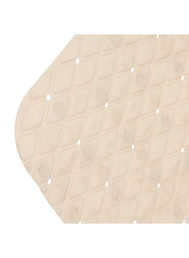Five Simply Smart Durable Plastic Anit-Slip Bathtub Floor Mat Beige 70 x 35 cm 160833O - Image 2