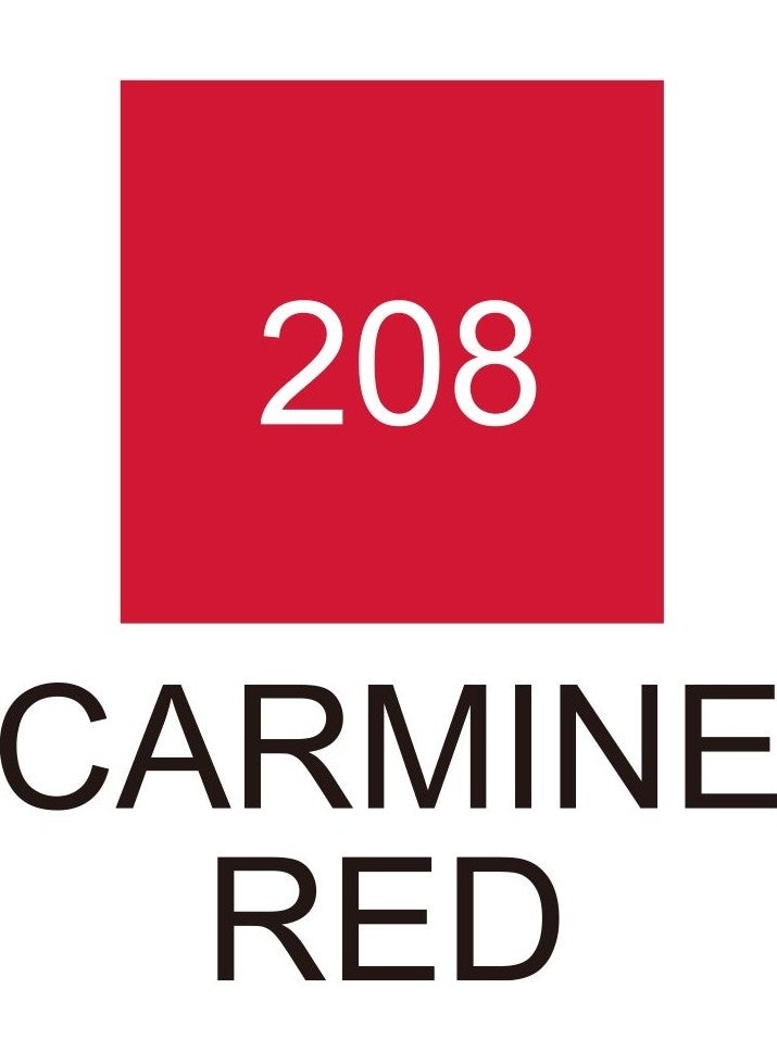 Zig Kurecolor KC3000 Twin S Marker Pen 208 Carmine Red  - Image 3