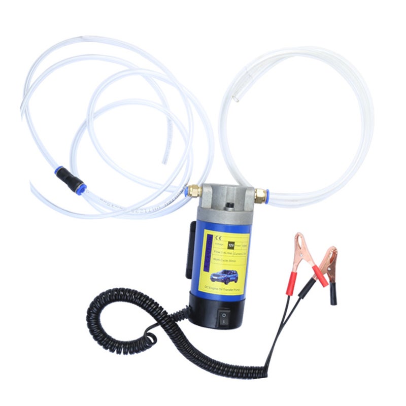 12V Electric Oil Transfer Pump - Compact Portable High Efficiency Fuel Transfer Pump for Car Motorcycle Boat Maintenance - Image 1