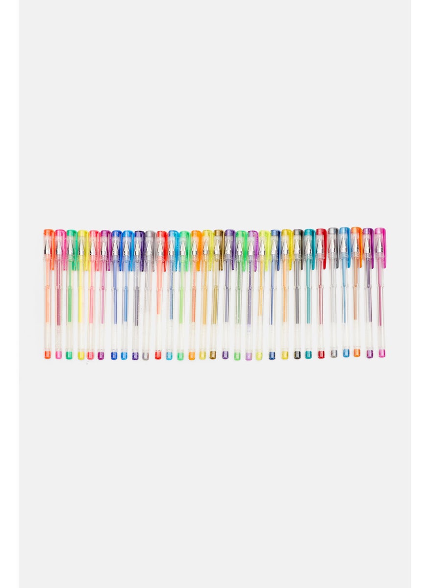 VOTUM 30 Pieces Metallic And Bright Unique Colors Artist Gel Pens, Pink Combo  - Image 3