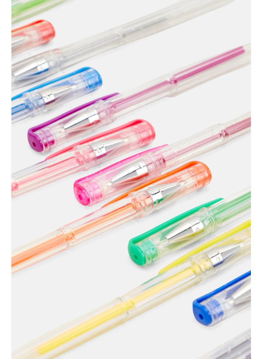 VOTUM 30 Pieces Metallic And Bright Unique Colors Artist Gel Pens, Pink Combo  - Image 4