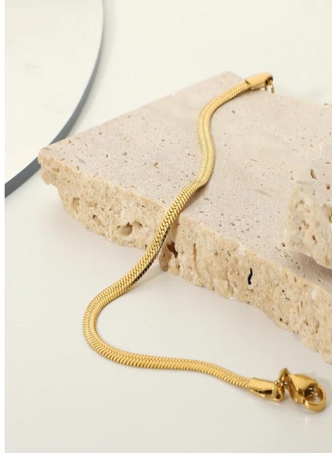 needs collection خلخال سلسلة ثعبان للنساء والفتيات، مقاوم للماء، عبوة هدايا مجوهرات أنيقة 1 - Image 3