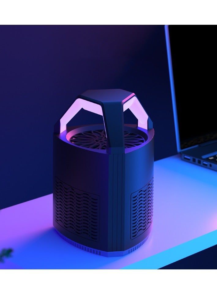 Bluejw Electric Mosquito Killer, Electric Bug Zapper,  USB Powered UV LED Light for Bedroom, Living Room, Kitchen, Office（Black） - Image 1