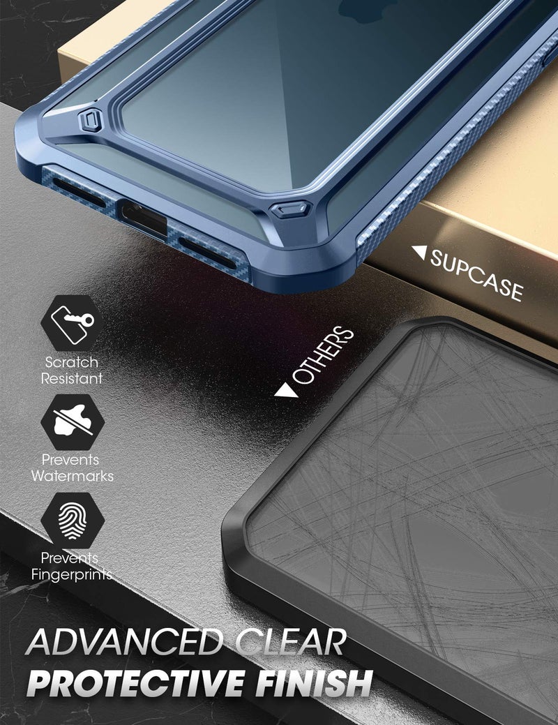 SUPCASE Unicorn Beetle EXO Series Case for iPhone 12 Pro Max (2020 Release) 6.7 Inch, Premium Hybrid Protective Clear Bumper Case(Aqua) - Image 5