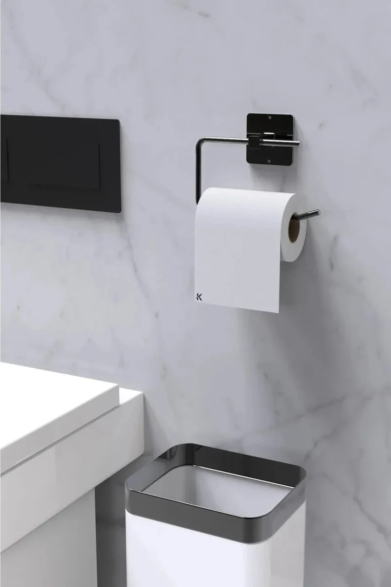 Safestore Adhesive Easy Mount Coverless Toilet Paper Holder
