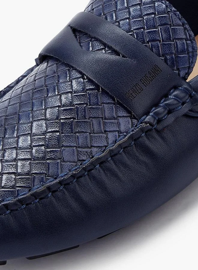Renzo Ruganni NAVY Men Slip-On Loafers for Men | Best Price UAE