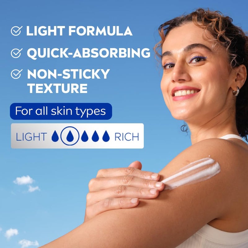 Nivea Body Lotion, Moisturizing, 200ml (6.8 fl oz) - Image 3