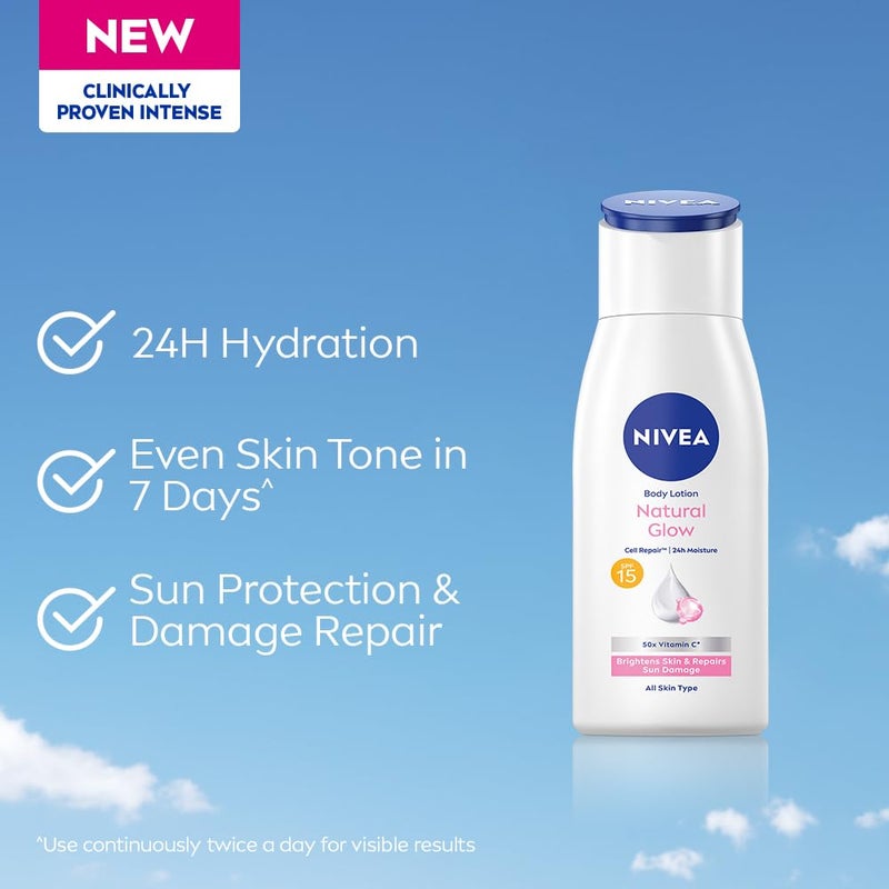 Nivea Body Lotion, Moisturizing, 200ml (6.8 fl oz) - Image 2