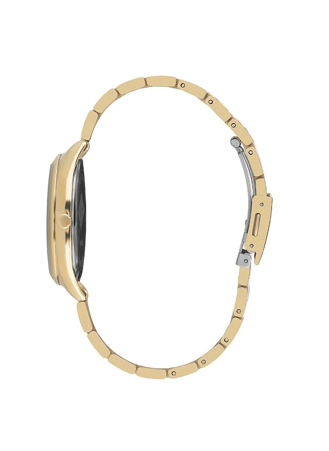 لي كوبر Lee Cooper LC07497.130 Women's Analog Display Watch & Metal Strap Gold