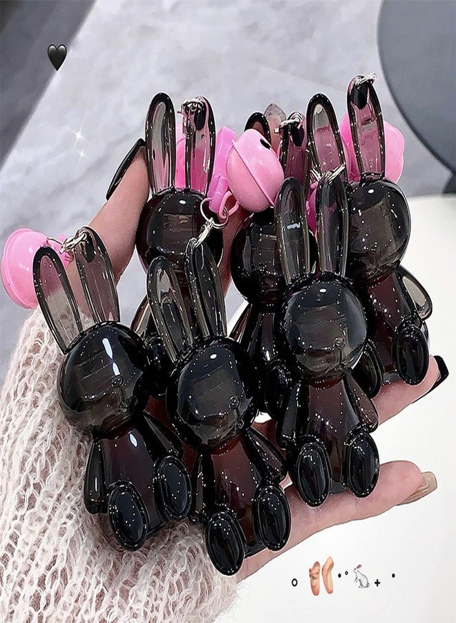 DENESTUP 3Pcs Bunny Hydrating Lip Gloss Set, Jelly Liquid Lipsticks Shiny Cute Lip Gloss Oil Lip Plumping Moisturizing Glass Finish Lip Gloss for Women - Image 3