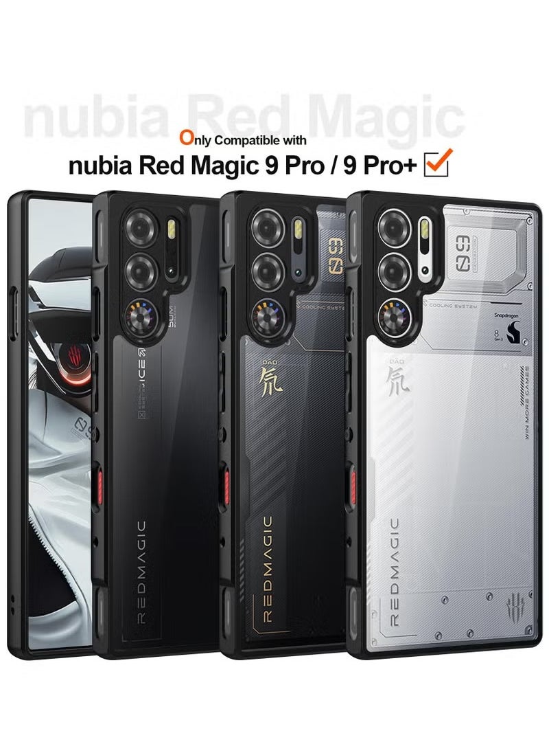 Generic - For ZTE Nubia Red Magic 9 Pro Case | RedMagic 9 Pro Plus Cover, Slim Fit Shockproof Anti-yellowing Clear Back Cover - Image 1