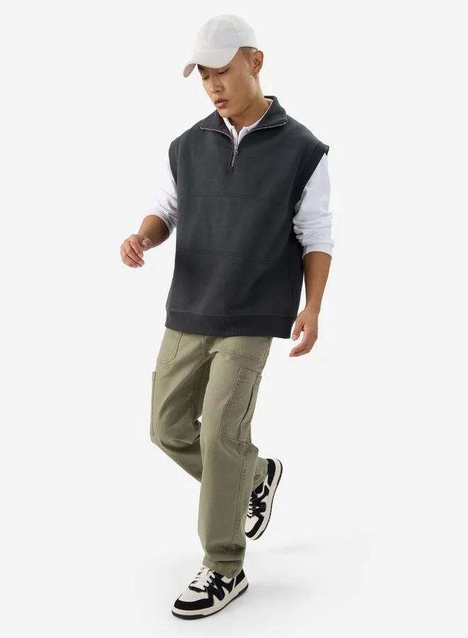 The Souled Store  Men Olive Plain Straight Fit Jeans for Men | Best Price UAE
