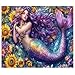 Tucocoo 1000 Piece Jigsaw Puzzles for AdultsBeautiful Purple Mermaid Jigsaw PuzzlesDreamlike Female Mermaid Scenery PuzzleChallenging Family Activity for Game NightsWoman Puzzle Decor - Image 4