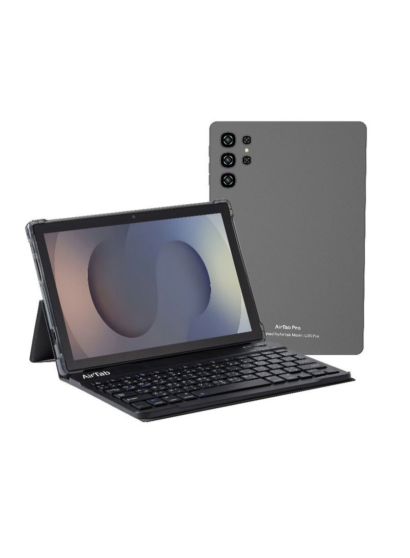 AirTab U26 Pro Smart Tablet 10.1-FHD Inch Display 10000mAh Battery Grey - Image 1