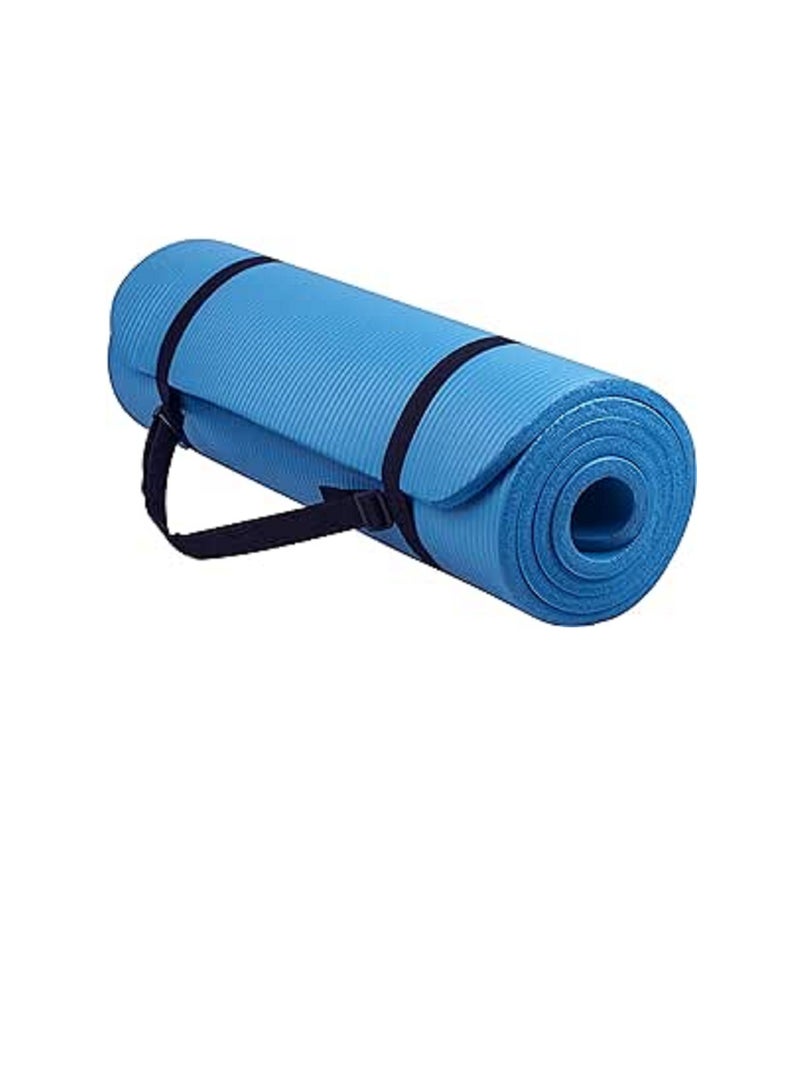 Generic Anti-Tear Exercise Mat With Carrying Strap  - Image 1