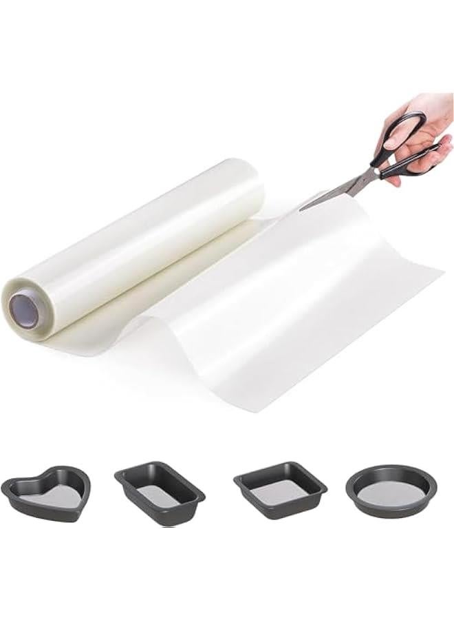 Silic Baking Mat Roll Food Grade Silic NonSlip Pastry Mat NonStick Reusable Air Fryer Linner Counter Mat Oven Liner Freeze Dryer Mat  12IN x 8 FT - Image 1