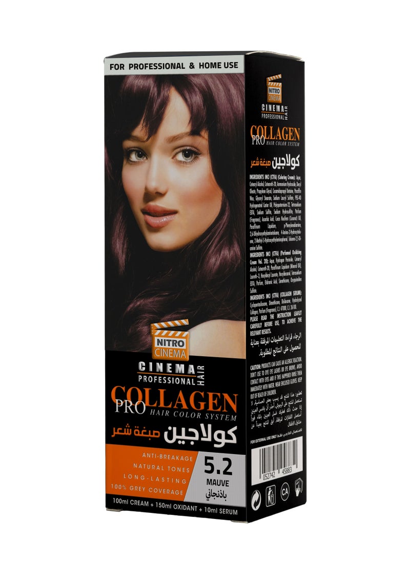 نيترو سينما  كولاجين صبغة شعر لون باذنجاني 5.2  - Image 1