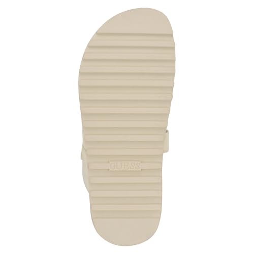 Guess Women's FABULON Sandal, Ivory 150, 5 - Image 4