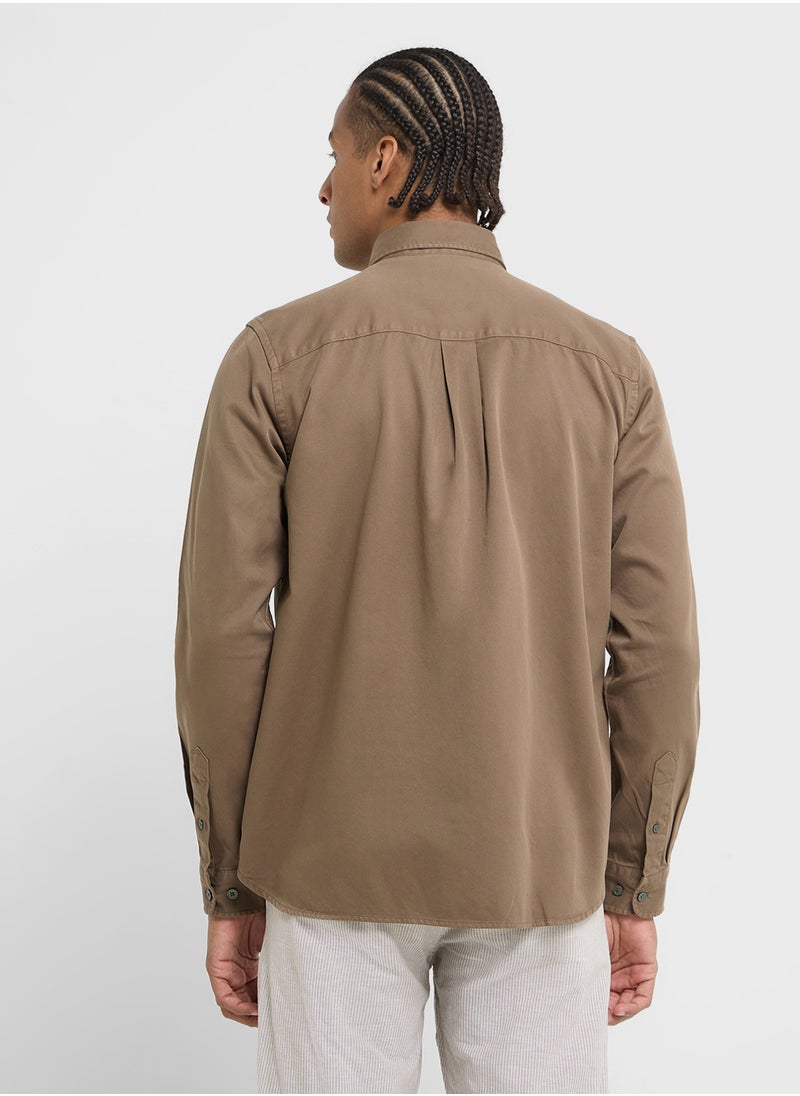 JACK & JONES - Jprccdover Twill Regular Fit Shirt - Image 1