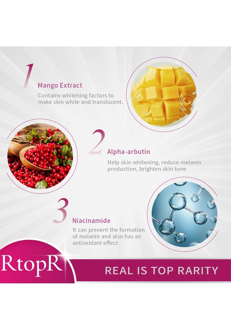 RtopR Hand Mask, Hand Peeling and Care Mask for Women and Men, Repairs Dry, Rough, Chapped, and Dull Skin 50g - Image 3