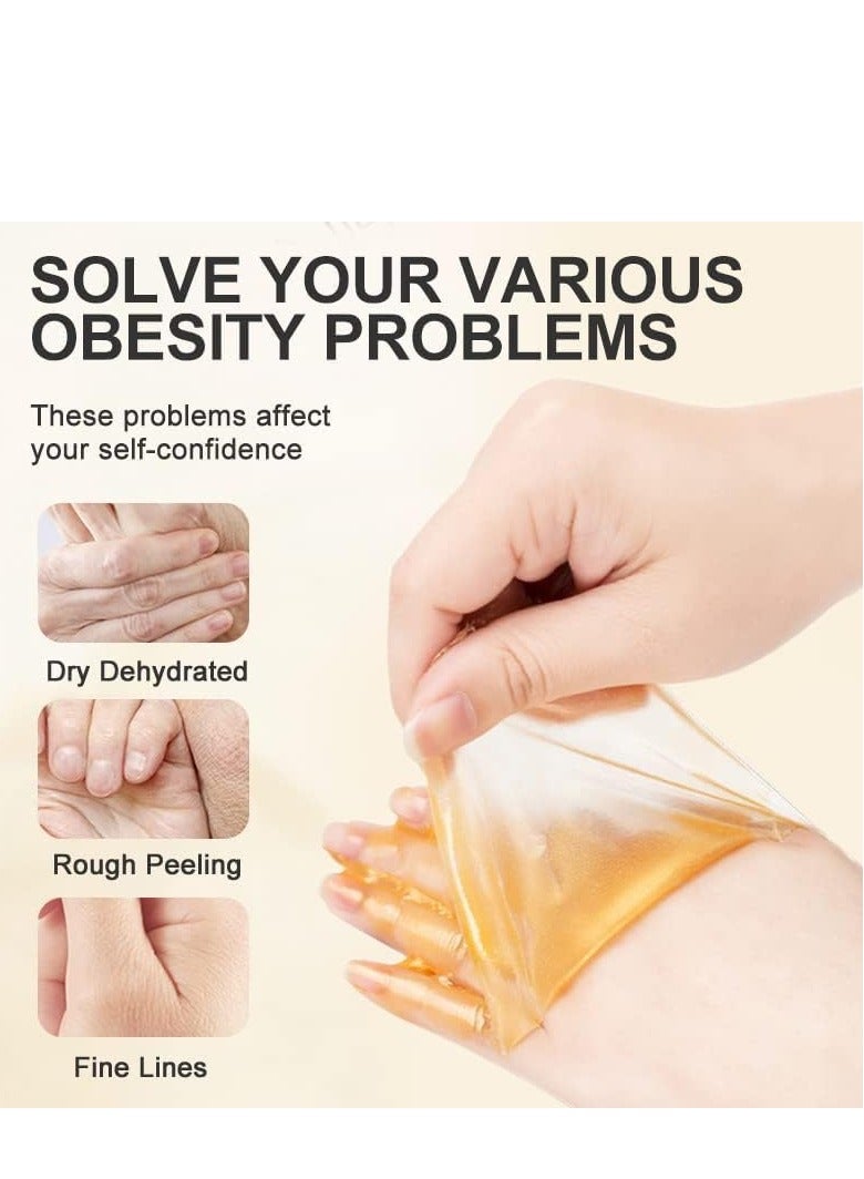 RtopR Hand Mask, Hand Peeling and Care Mask for Women and Men, Repairs Dry, Rough, Chapped, and Dull Skin 50g - Image 5