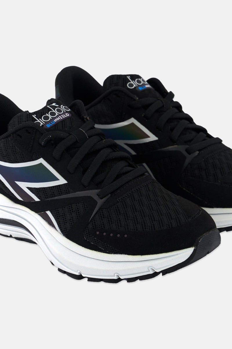 DIADORA أحذية تدريب نسائية واسعة ميثوس بلاشيلد 8 فورتيس، سوداء - Image 3