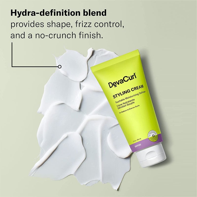 DevaCurl Styling Cream Touchable Moisturizing Definer, 3 fl. oz - Image 2