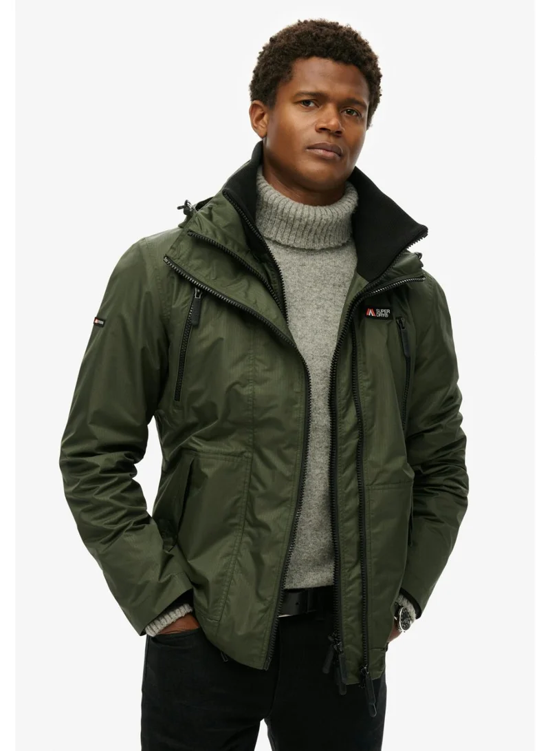 Hooded Mountain Windbreaker Jacket