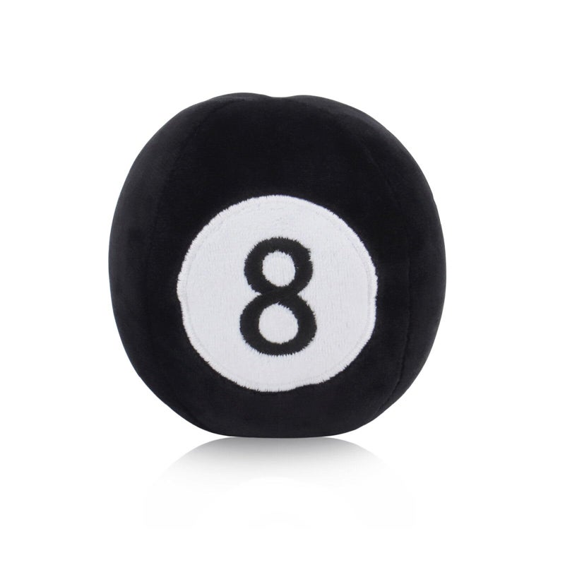 TONYFY Dog Toys Balls Chewable Plush Billiards for Dogs Soft Pet Squeaky Ball Stuffed with Fluffy Durable Indoor Outdoor Dog Puzzle Toy Birthday for Puppy Small and Medium Breeds - Image 2