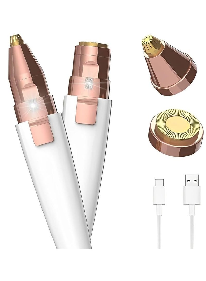 BLAWLESS Women's Facial Hair Remover, 2 in 1 Eyebrow and Face Hair Remover - Image 4
