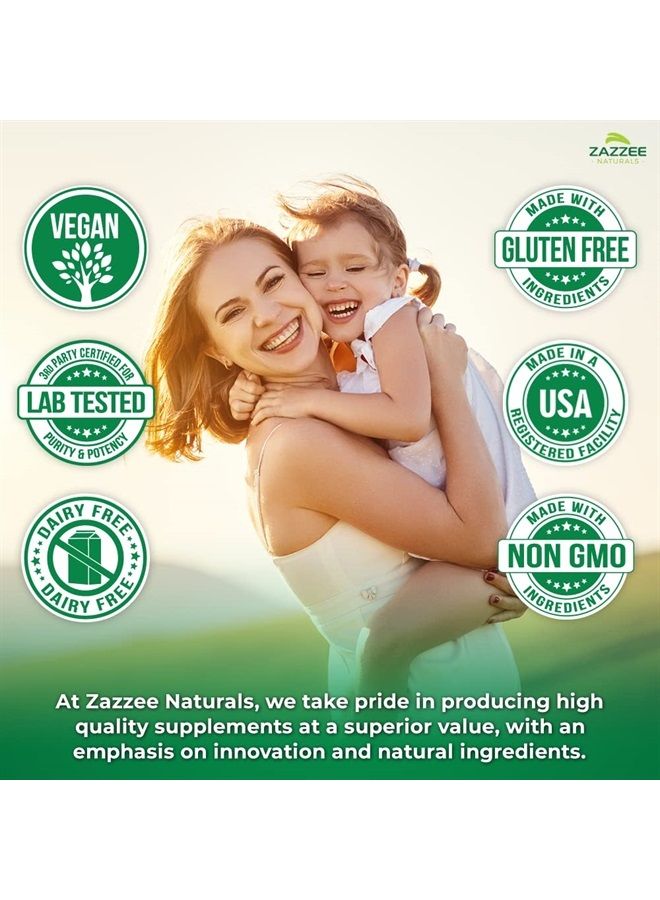 Zazzee D-Chiro-Inositol, 90 Vegan Capsules, 50 mg per Capsule, 3-Month Supply, Ideal Dosage for 40:1 Ratio with Myo-Inositol, Vegan, Non-GMO and All-Natural  - Image 3