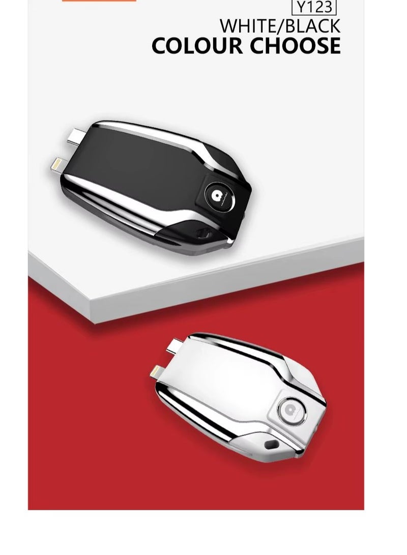 Wuw Emergency Power Bank 1500mAh Portable Mini Power Bank Mobile Charger - Image 1