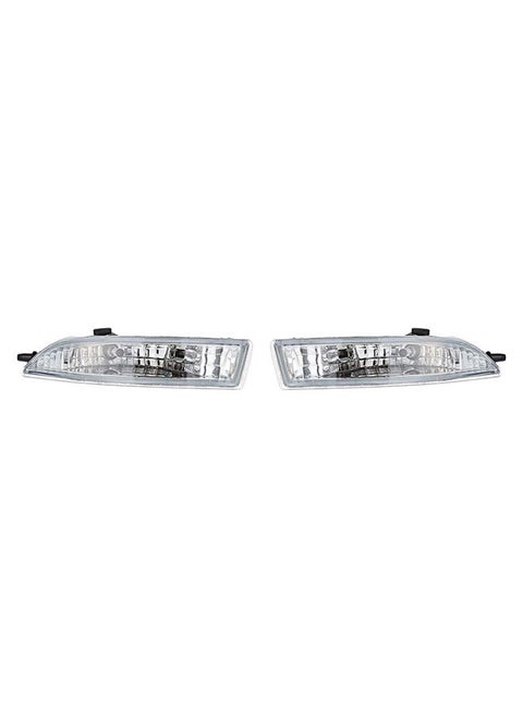 DLAA Pack of 2 TY400 Fog Lamp Suitable for Corolla 2001 with Wires and Switch