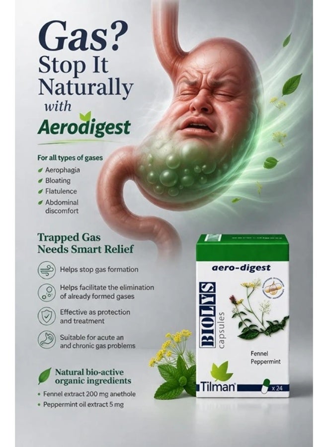 Biolys Aero Digest Capsules - 24 Pieces - Image 5