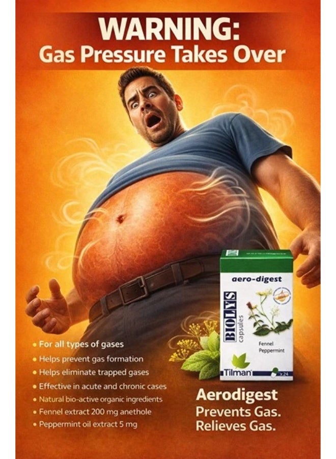 Biolys Aero Digest Capsules - 24 Pieces - Image 3