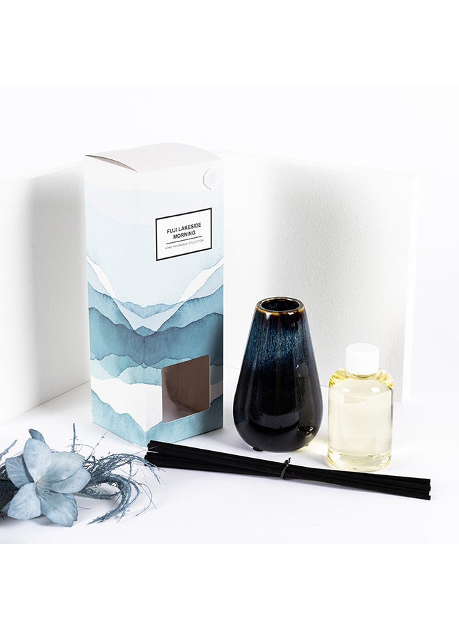 homes r us - Seaside Fuji Lakeside Morning Reed Diffuser, Multicolour - 150ml - Image 1