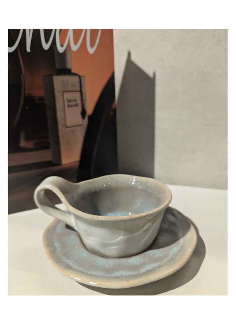 Qahwa Luxury Design Coffee Cup and Saucer Set  - Image 2